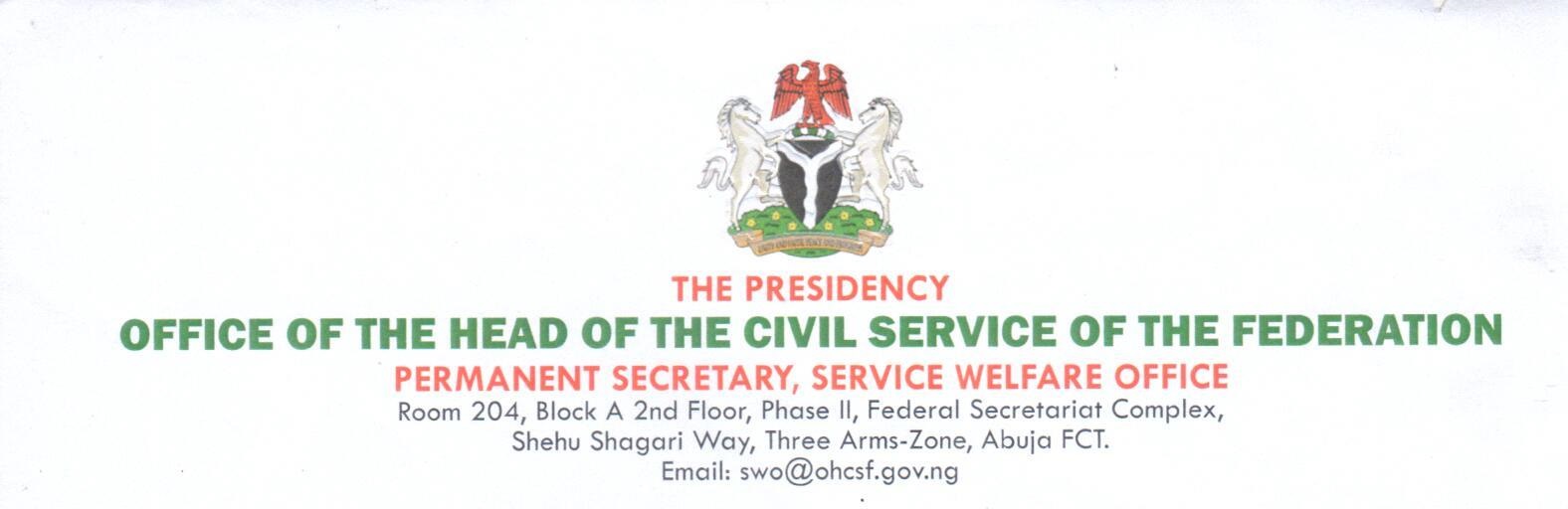 Office of the Head of Civil Service of the Federation